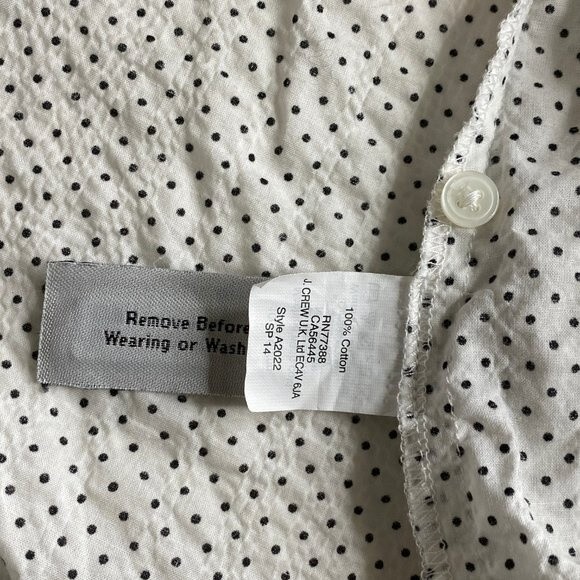 MADEWELL 1937 Polka Dot Shirt Sz S EUC! - Picture 8 of 11